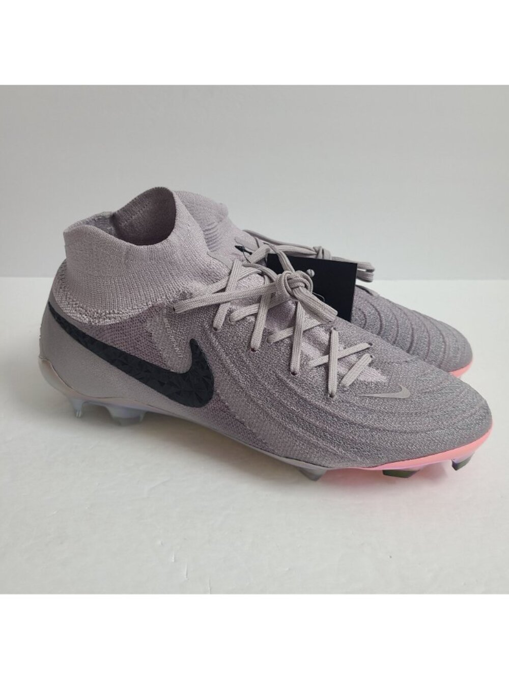 NEW Nike Phantom Luna 2 Elite FG-Pro Soccer Cleats HF4358-001 Size 7 Gray - Picture 3 of 7